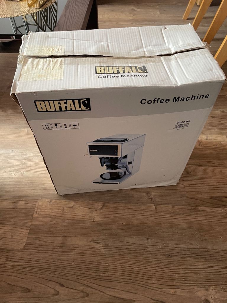 Buffalo Commercial Coffee Machine - Good Condition, Boxed
