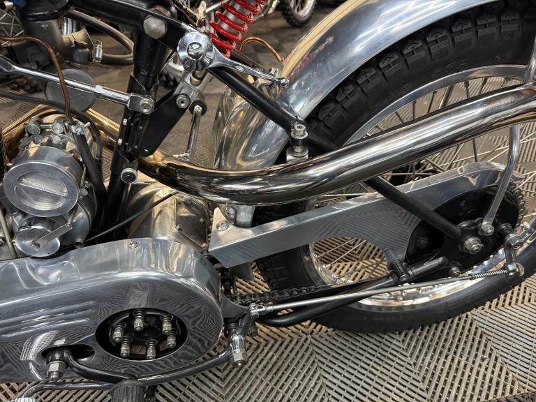 1948 BSA 499cc B33 'Big Red bobber ’ high quality build, outstanding 