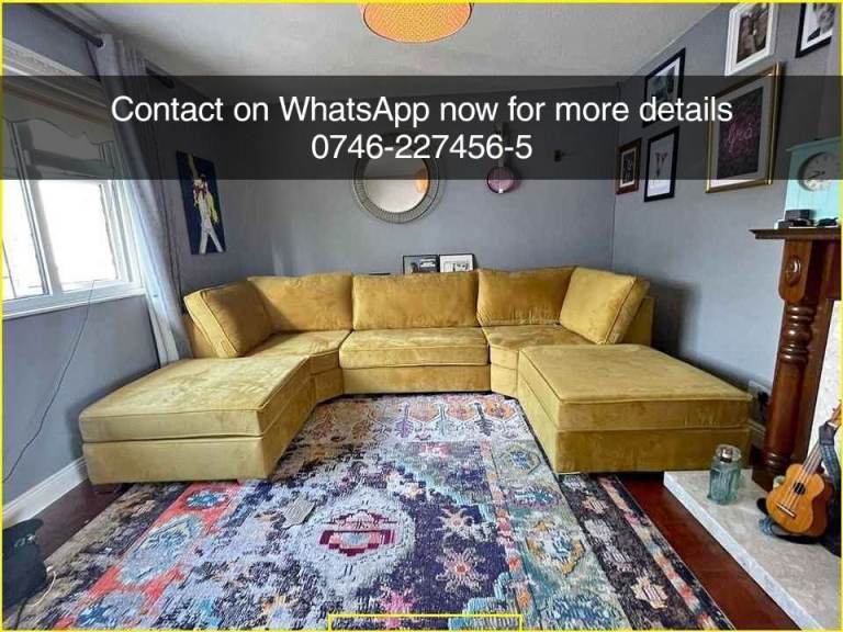 Sale on Brand New Luxury Corner Sofas – U‑Shape Sofa in Multiple Colours