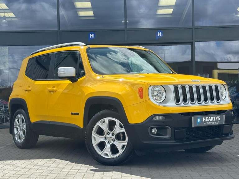 2018 Jeep Renegade 1.4T MultiAirII Limited SUV 5dr Petrol Manual Euro 6 (s/s) (140 ps) LEATHER ES...