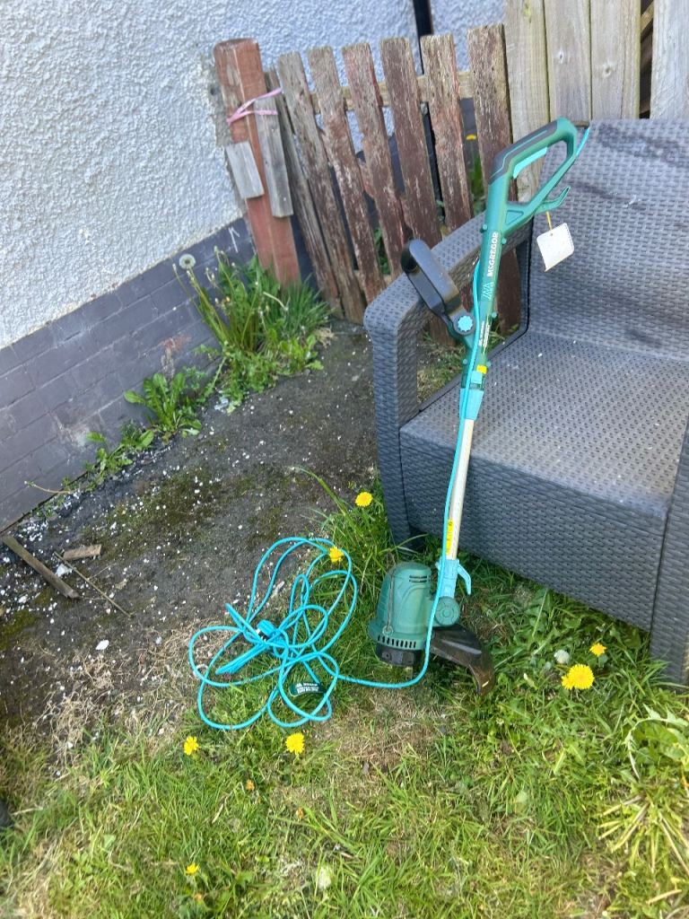 McGregor corded grass strimmer 