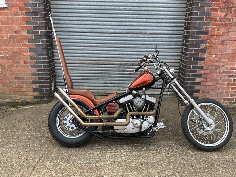 HARLEY DAVIDSON 1200 SPORTSTER BRIT CHOPPER CUSTOM EVO