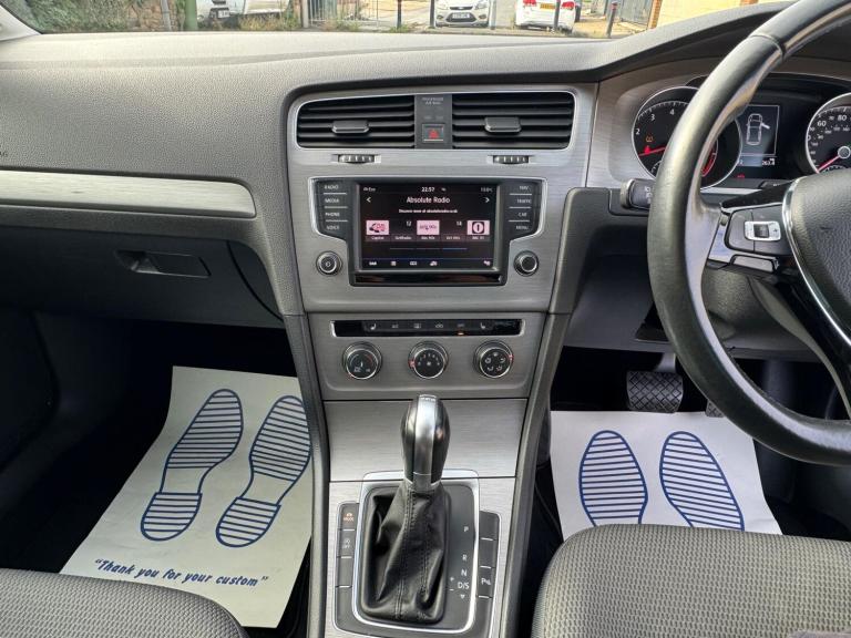 2017 Volkswagen Golf 1.4 TSI BlueMotion Tech Match Edition DSG Euro 6 (s/s) 5dr HATCHBACK Petrol ...