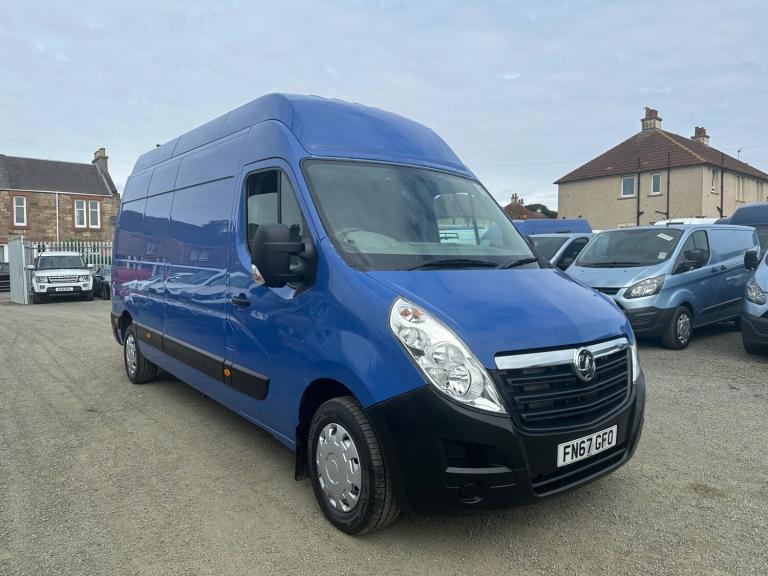2017 Vauxhall Movano 2.3 CDTi BiTurbo H3 Van 145ps F3500 L3H3 EURO 6 LWB PANEL VAN Diesel Manual