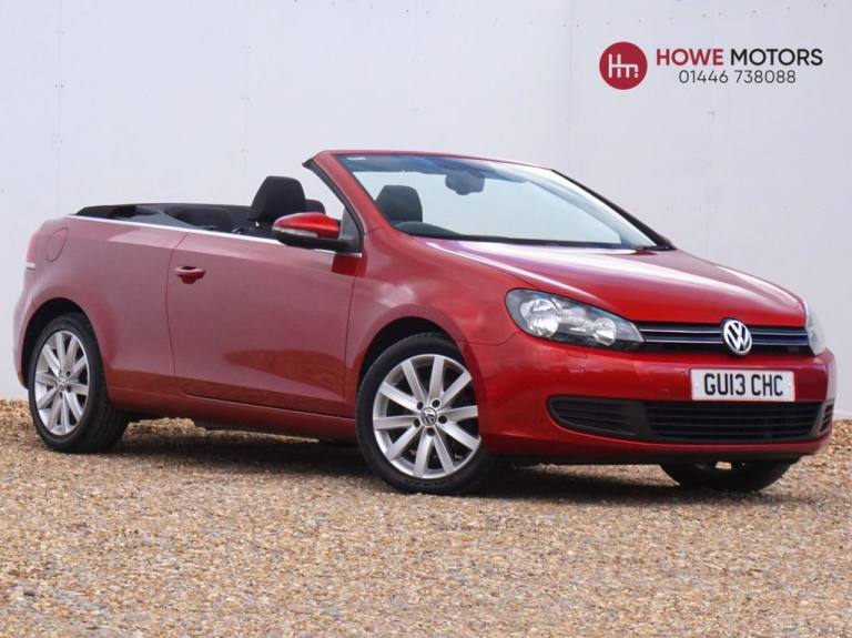 2013 Volkswagen Golf 1.4 TSI SE Cabriolet Petrol DSG 2dr - Just 36,168 Miles / Same Owner since  ...