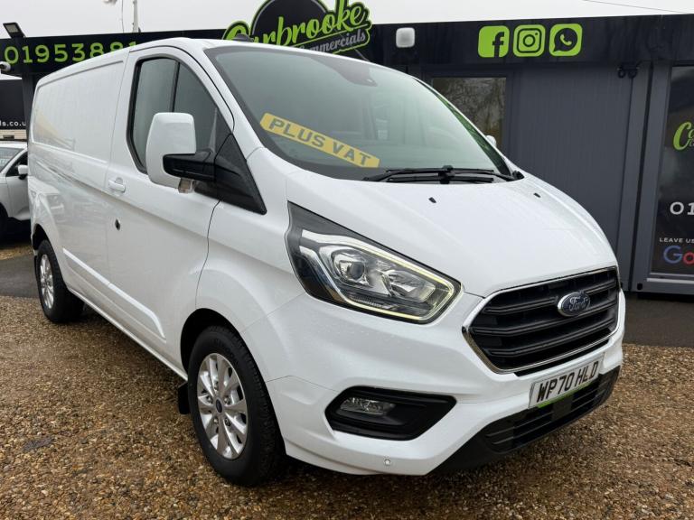2020 Ford Transit Custom 2.0 EcoBlue 130ps Low Roof Limited Van PANEL VAN Diesel Manual
