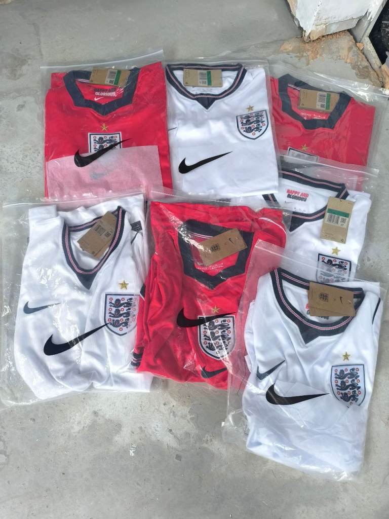 World Cup Special, Job lot/Carbooters, Various England Shirt & Hats