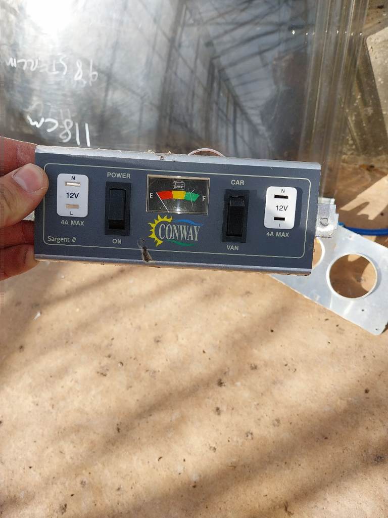 Conway trailer tent switch panel 