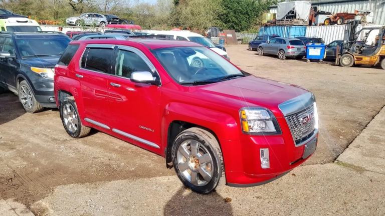 Left hand drive, GMC Terrain Denali, 4x4, Petrol, auto, Air-con, 99410 miles