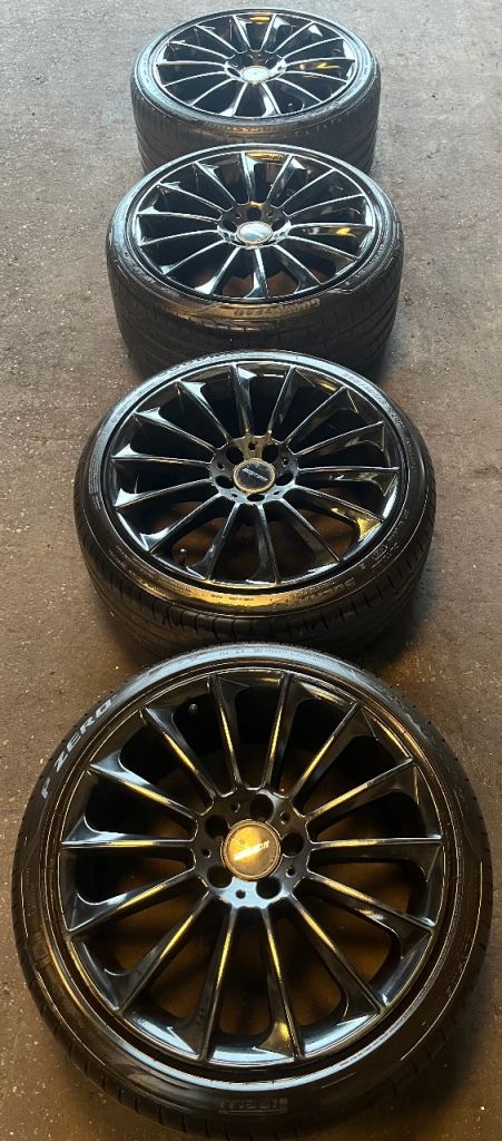 19” Staggered GMP Stellar w/ 7mm Tyres: 5x112