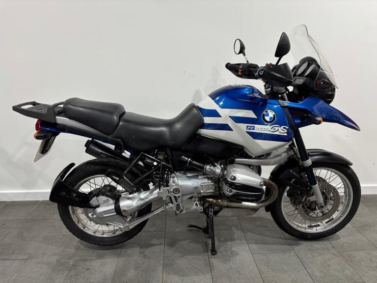 2002 BMW R1150GS, BMW Touring Luggage, Heated Grips, Tubeless Wheels, Handguards