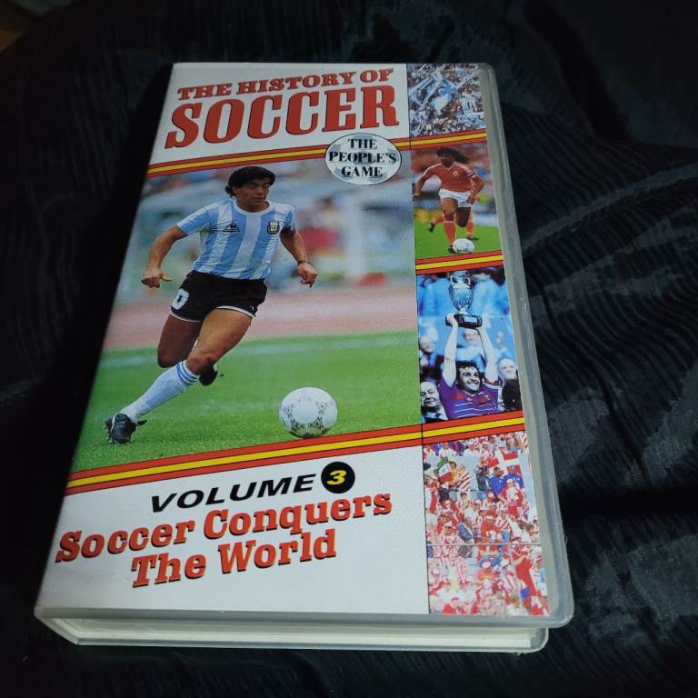 The History of Soccer - Vol 3 Soccer Conquers The World - Football Video Tape a2