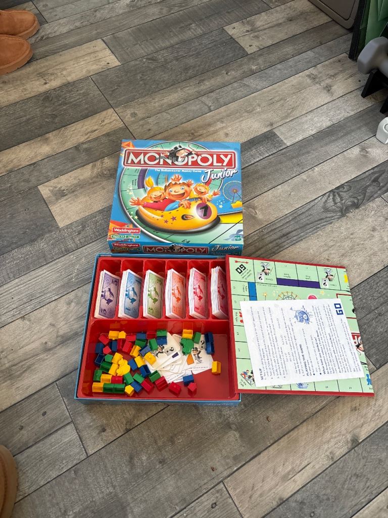 Monopoly Junior board game 