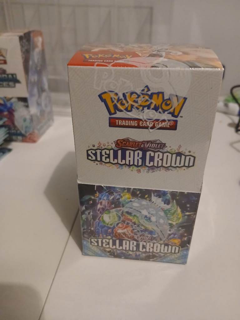 Pokemon stellar crown 18 packs half booster box £70! 