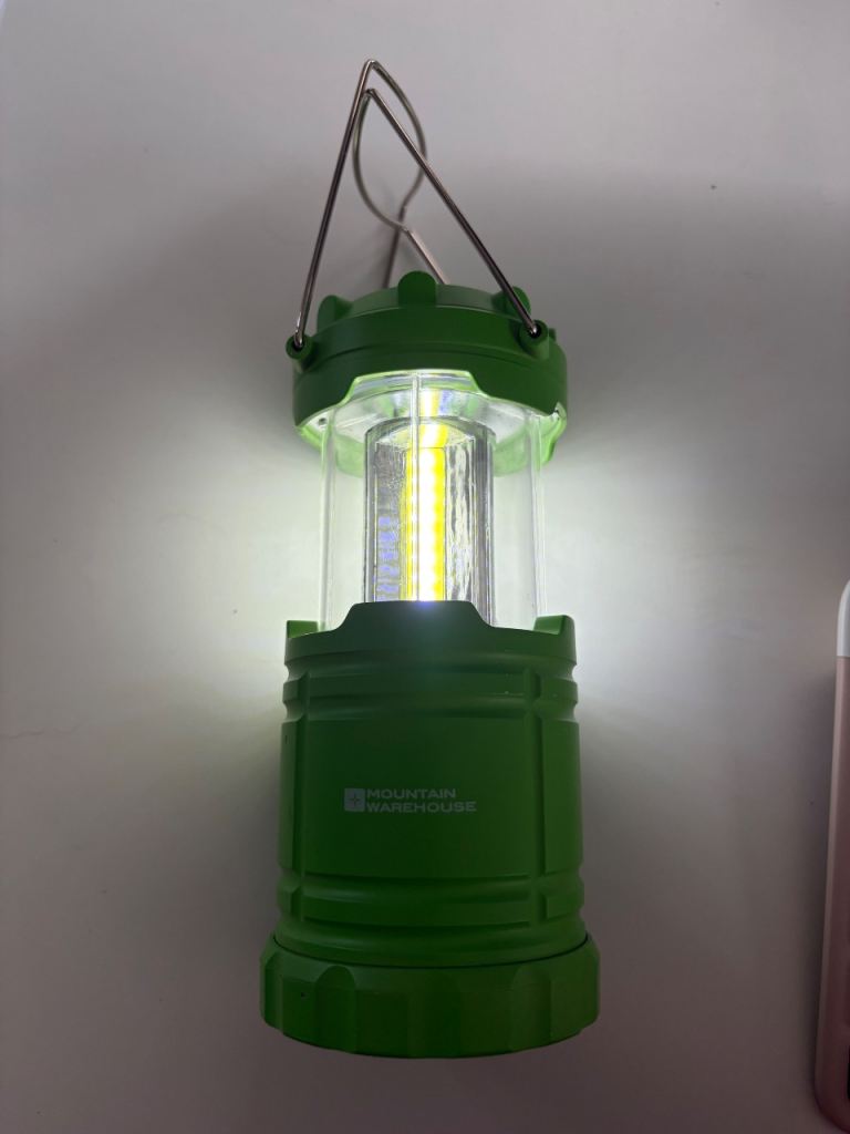 Mountain Warehouse LED Camping Lantern - Working, Batteries Included - City Island E14