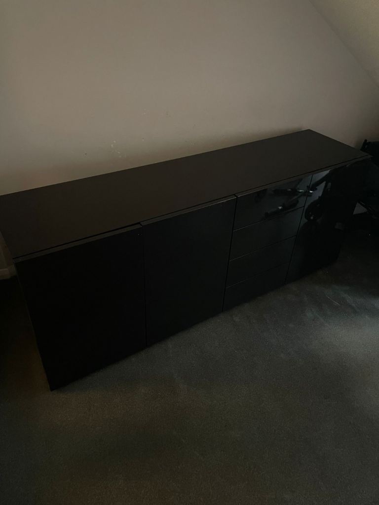 Habitat high gloss sideboard 