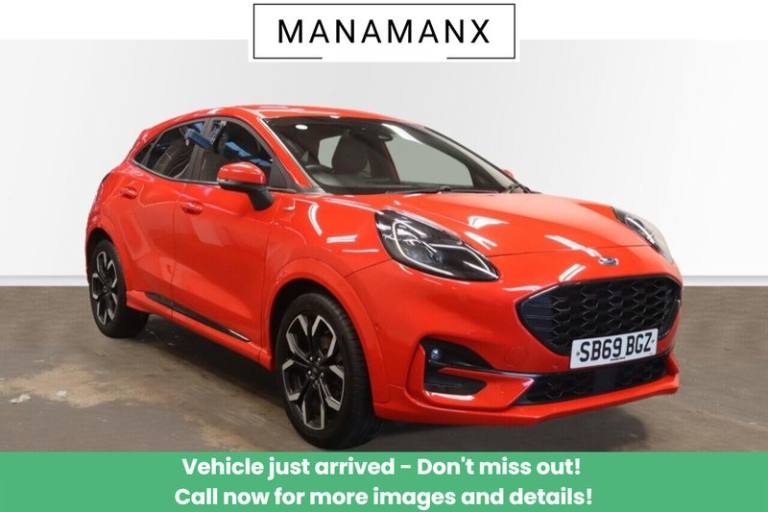 2020 Ford Puma 1.0 EcoBoost Hybrid mHEV ST-Line X First Ed 5dr HATCHBACK PETROL Manual