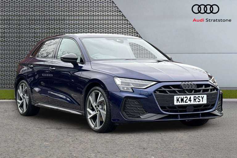 2024 Audi A3 35 TFSI Black Edition 5dr S Tronic Hatchback Petrol Automatic