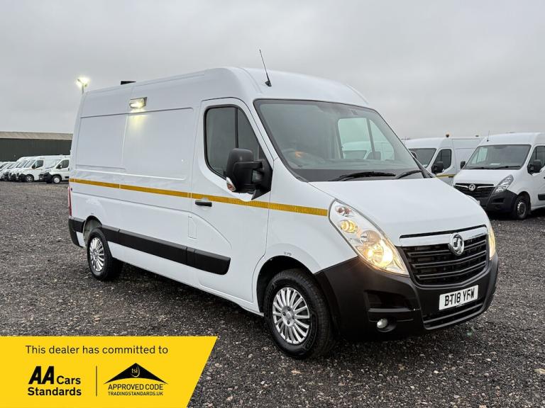 2018 Vauxhall Movano 2.3 CDTi 3500 Panel Van 5dr Diesel Manual FWD L2 H2 Euro 6 (130 ps) Panel Va...