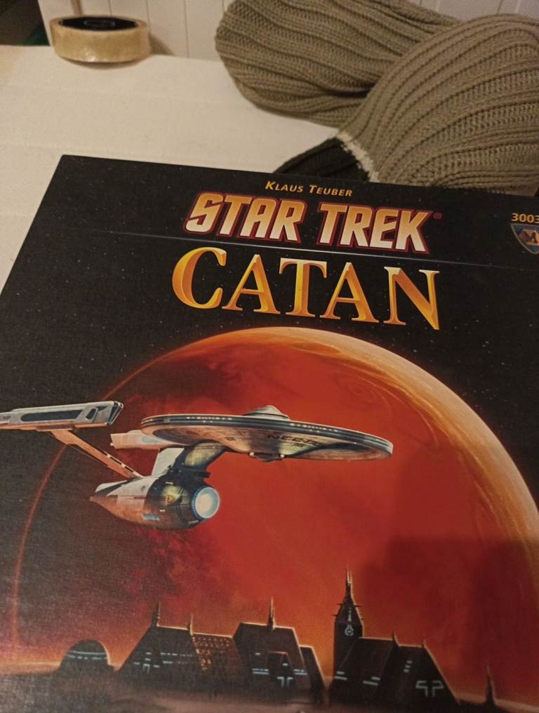 Star Trek Catan Board Game – Good Condition