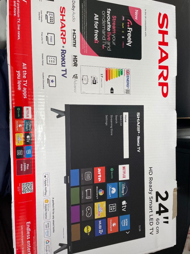 Sharp 24" HD Ready Smart LED Roku TV