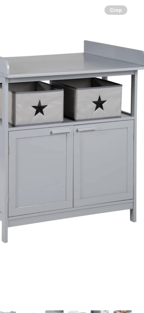 roba Wooden Changing Table Dresser with Removable Changing Top 'Hamburg'
