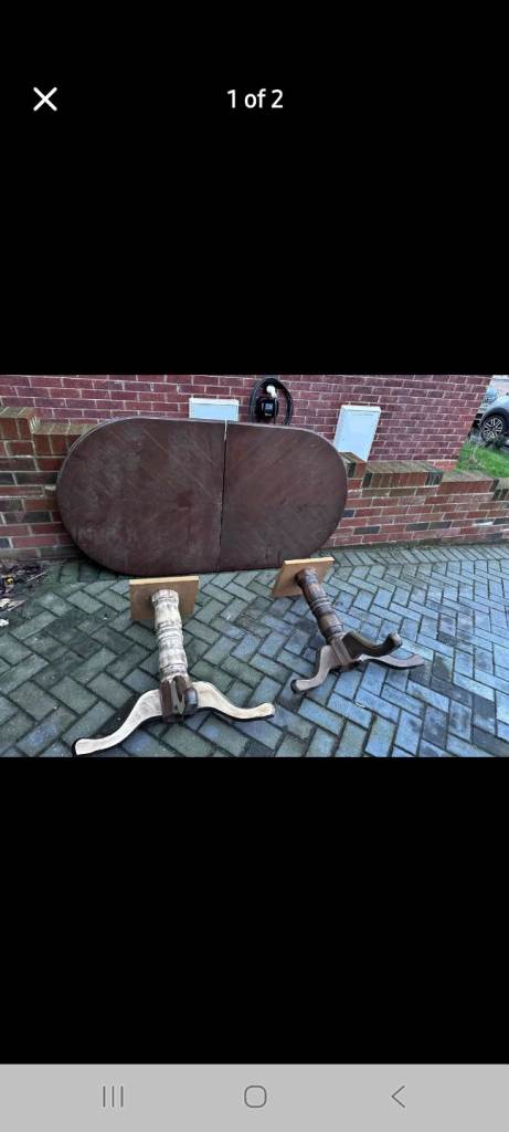 Mid-century Extending Dining table. 