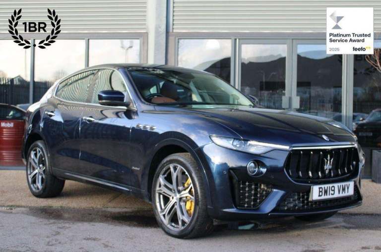 2019 Maserati Levante 3.0 V6 GranSport Nerissimo SUV 5dr Petrol ZF 4WD Euro 6 (s/s) (350 ps) ESTA...
