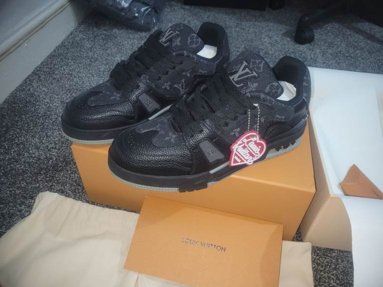 Louis vuitton x nigo shoes limited editionv