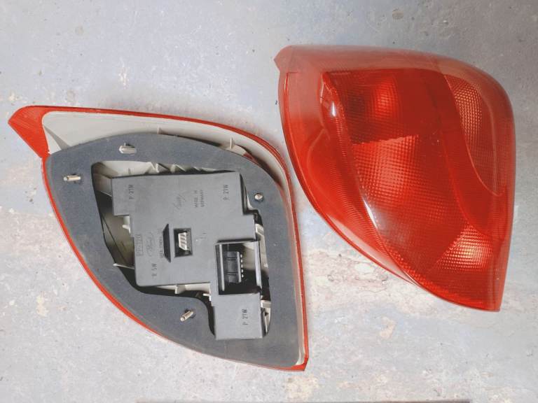 Ford car back lights. Car Mud flaps