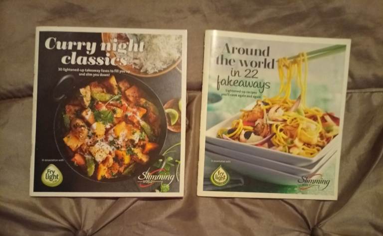 18 x Slimming World Recipe Cook Books