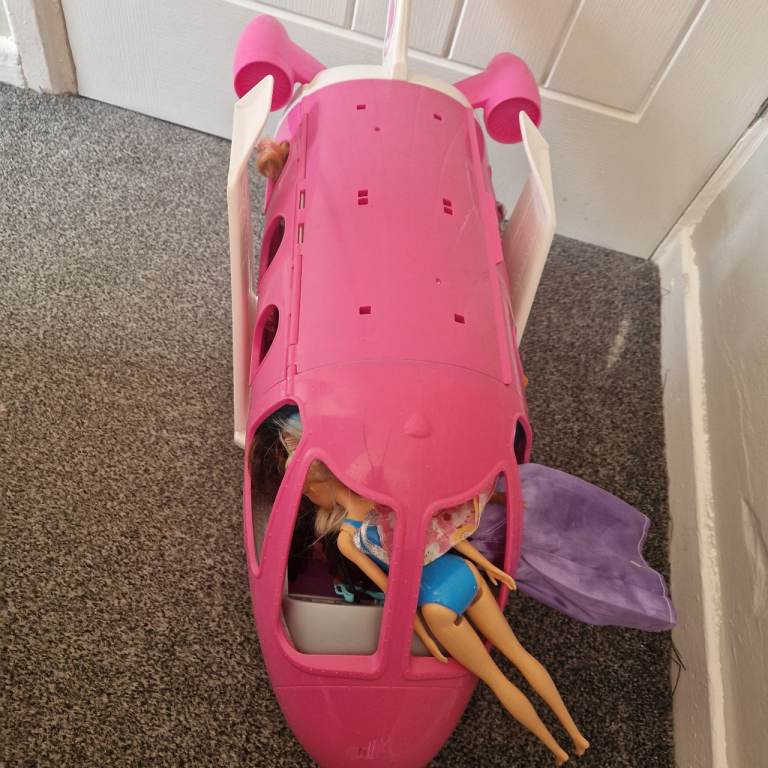 Barbie plane