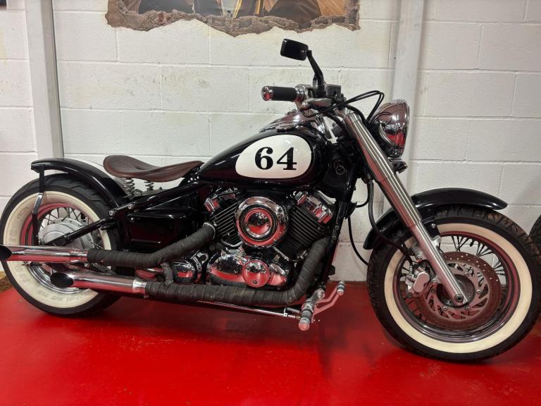 YAMAHA XVS DRAGSTAR BOBBER CHOPPER RARE AND STUNNING! OFFERS PX HARLEY DAVIDSON