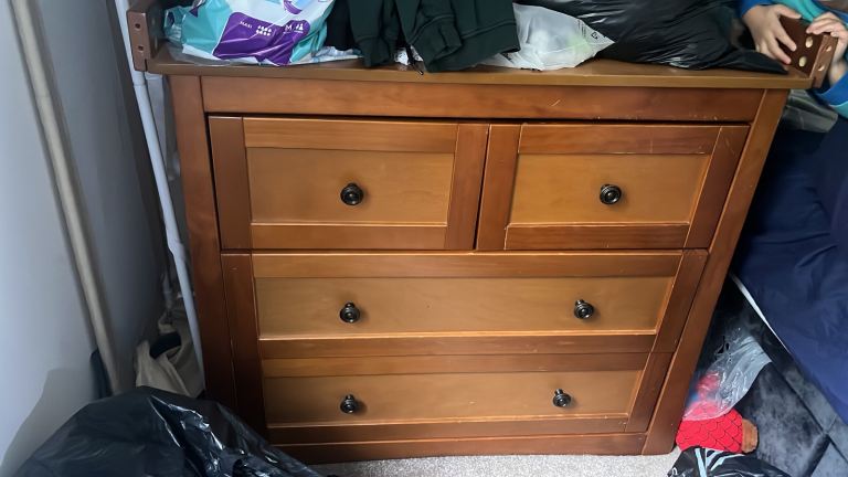 image for Solid wood chest of draws
