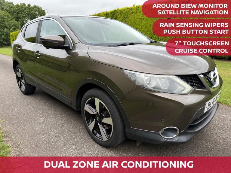 2016 Nissan Qashqai 1.2 DiG-T N-Connecta 5dr Xtronic HATCHBACK Petrol Automatic