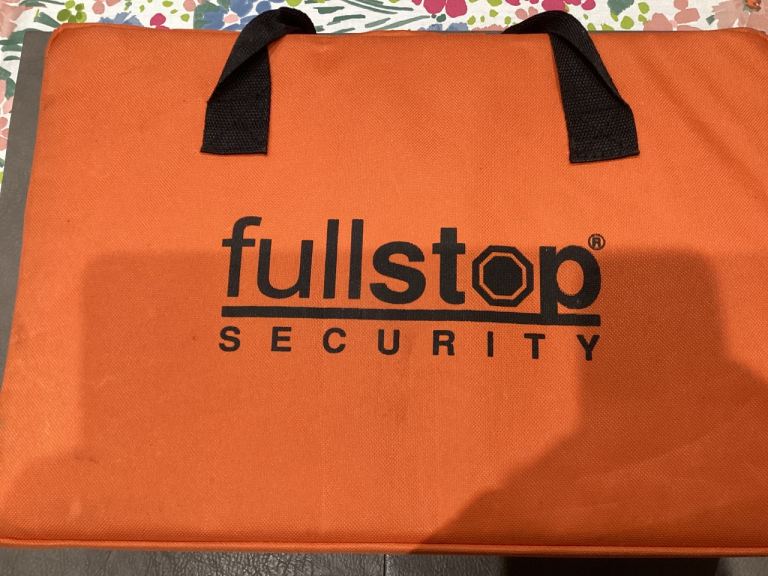 Full stop nemesis ultra caravan wheel clamp.