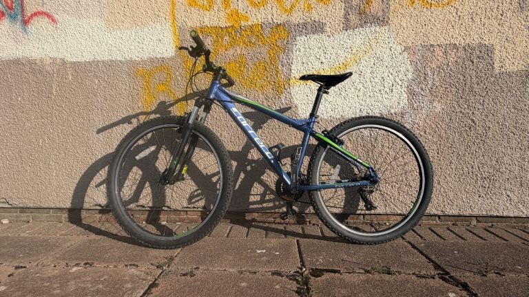 Carrera Valour mountain bike. Fast, light, and ready to go