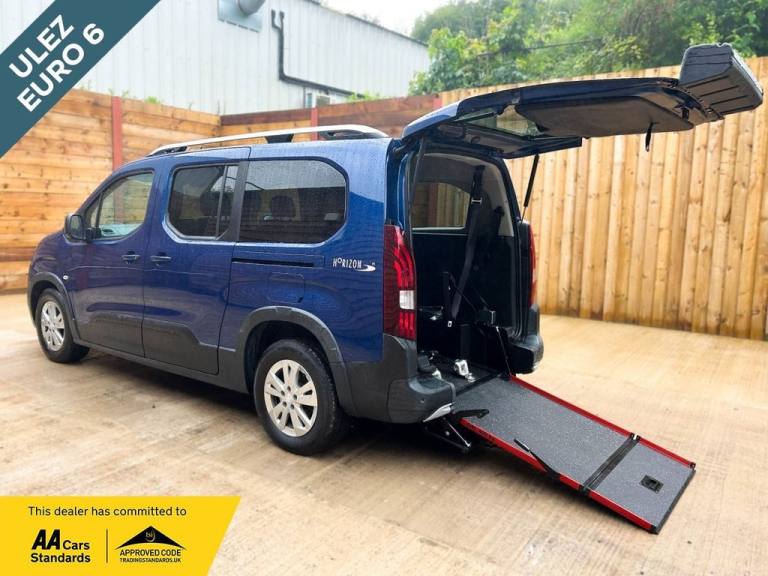 2020 Peugeot Rifter L2 LWB 5 Seat Wheelchair Accessible Disabled Access Vehicle WAV MPV Diesel Ma...