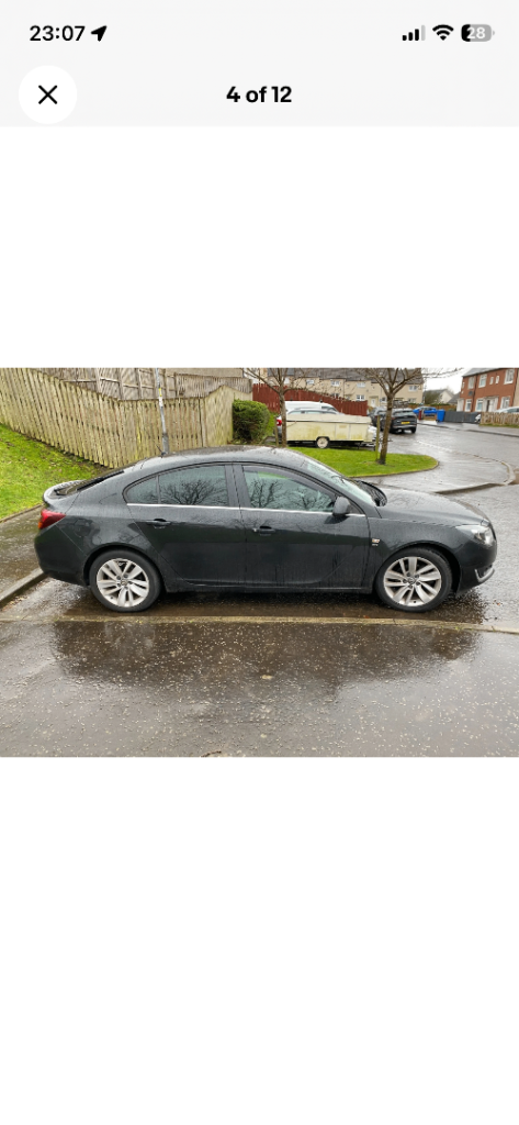 Breaking a 2014 Vauxhall insignia 