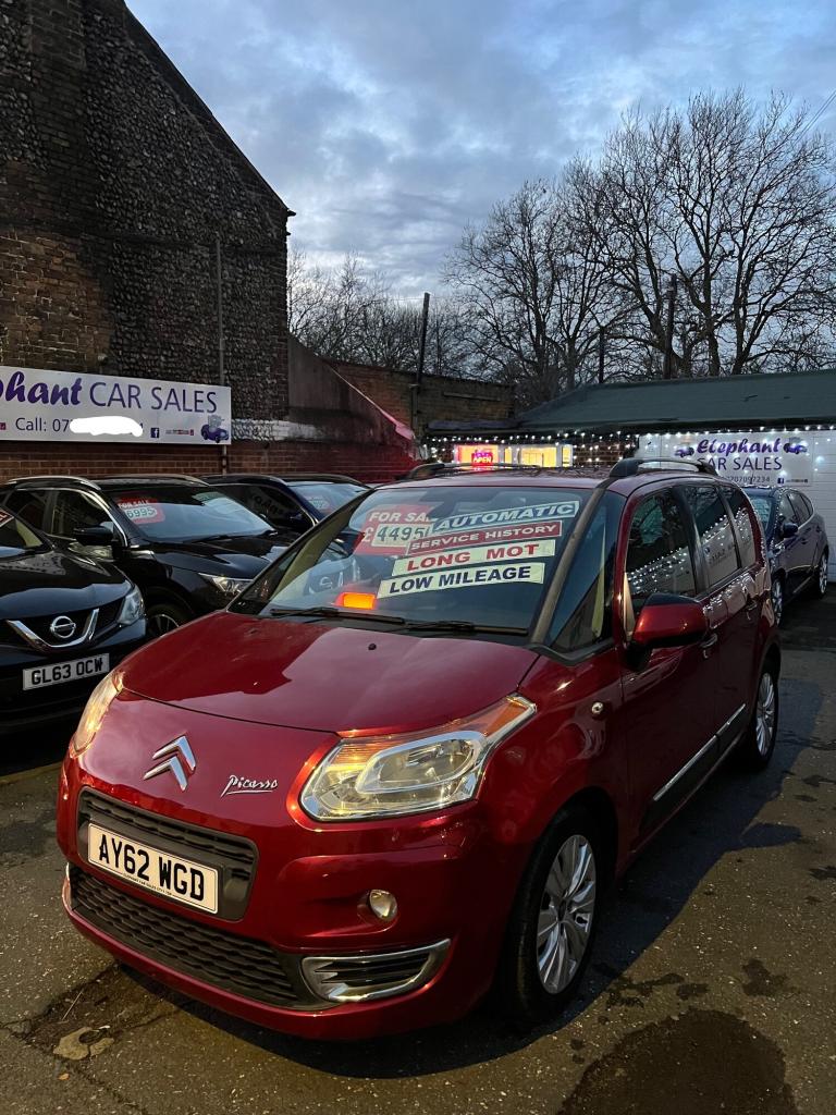 2012 Citroen C3 Picasso 1.6 VTi 16V Exclusive 5dr EGS6 MPV Petrol Automatic