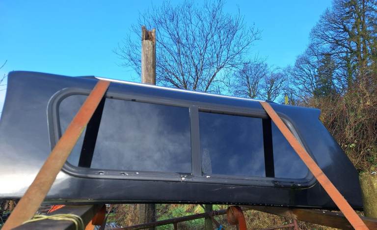 Canopy for double cab pick up