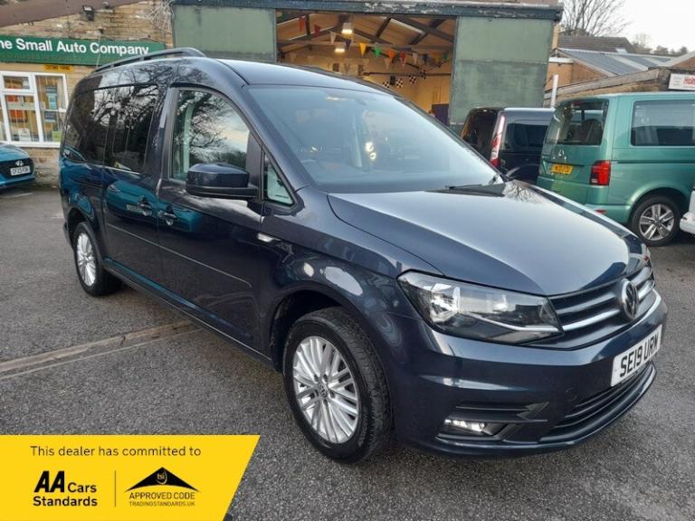 Volkswagen Caddy C20 LIFE TDI,AUTO,5 SEAT WHEELCHAIR ADAPTED, FLAT REAR RAMP