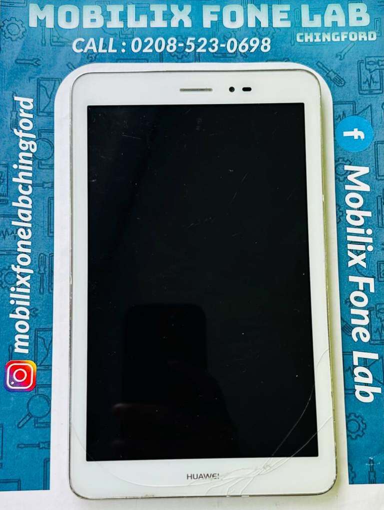 Huawei MediaPad T1 8.0 T1-821L 16GB Unlocked Android Tablet Broken Screen for Spare Parts & Repairs