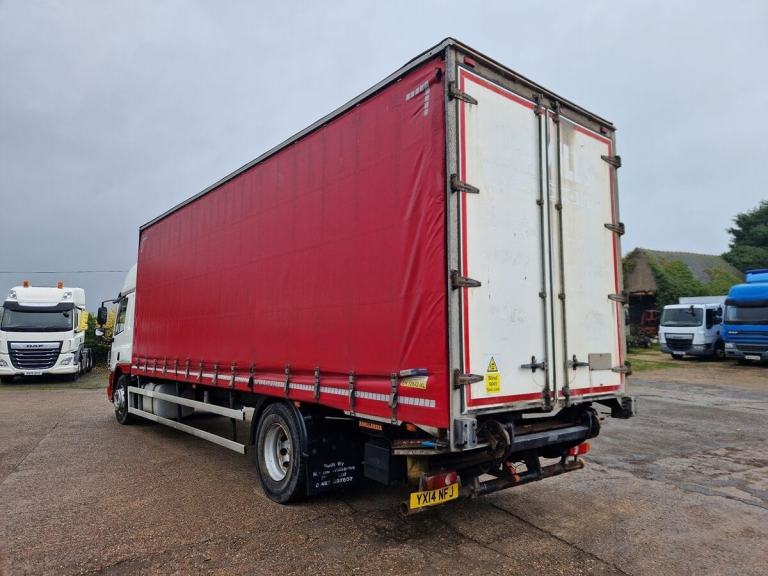 DAF CF 65 250, 2014, 28ft Curtainsider Body Truck, 18 Ton, Hi Roof Sleeper cab