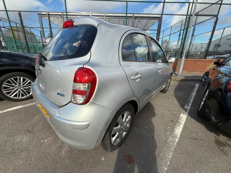 image for Nissan Micra 2012 silver manual 