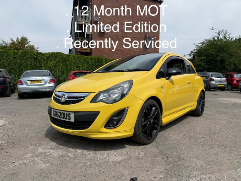 Vauxhall, CORSA, Limited Edition, Hatchback, 2013, Manual, 1229 (cc), 3 doors