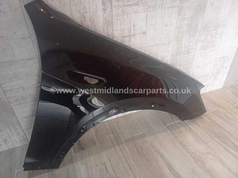 BMW X4 F26 2014-2018 FRONT WING RIGHT DRIVERS SIDE PAINTED JET BLACK 668 NEW