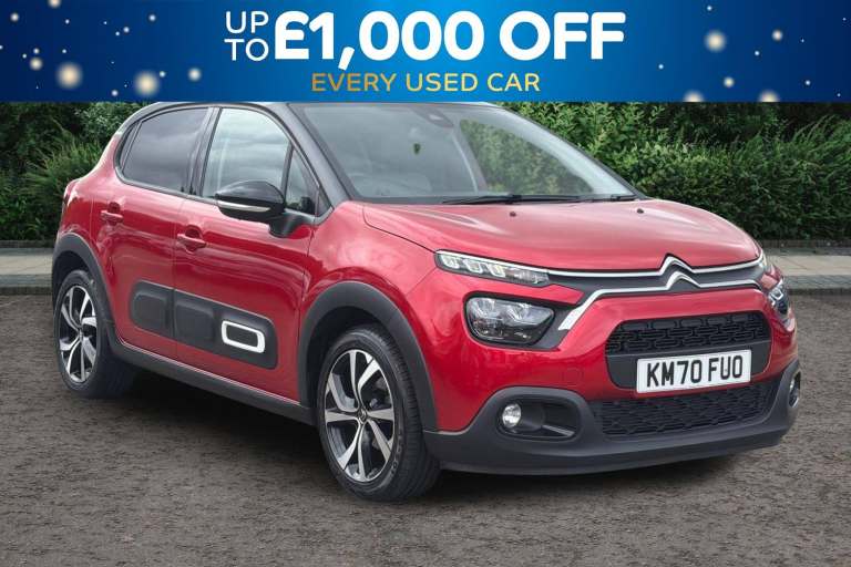 Citroen C3 1.2 Puretech Flair Plus Hatchback 5dr Petrol Manual Euro 6 s/s 83 Ps