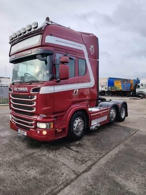 2015 Scania R520 V8 Topline 6x2 Tested V8 Scania 