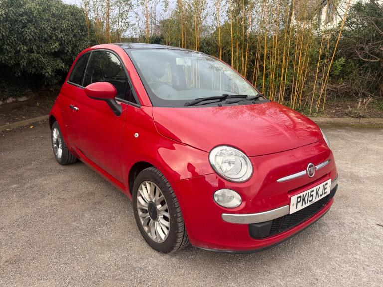 2015 Fiat 500 1.2 Lounge 3dr [Start Stop] HATCHBACK Petrol Manual